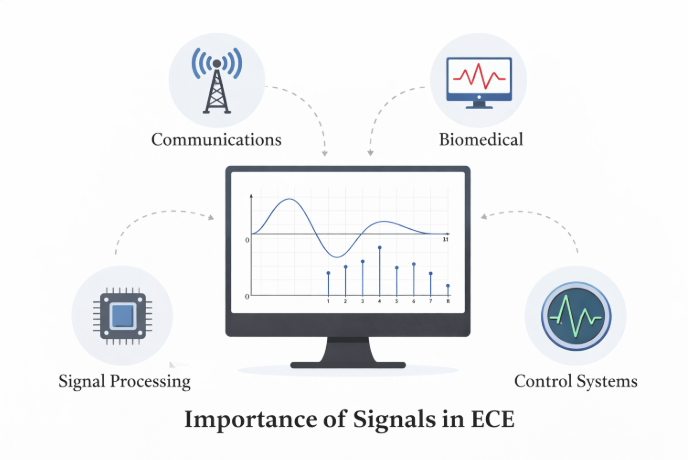 Role of signals in electronics engineering systems